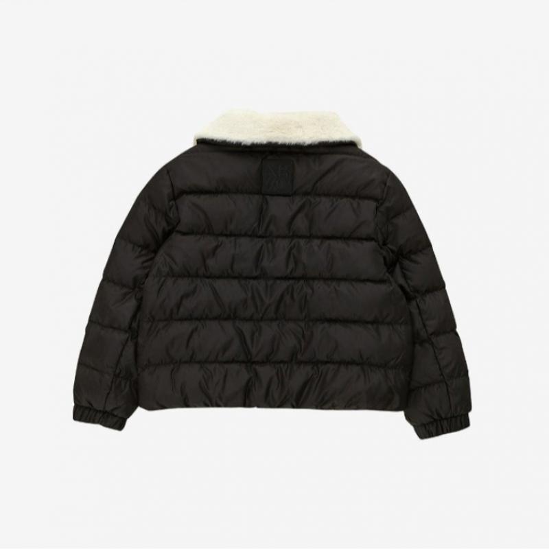 New Balance Kids Padding Faux Fur Coat Lightweight Hqk Nk9qe4801g 19