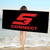 S-Snap On LOGO Microfiber Beach Towel Absorbent Quick dry Soft Yoga Swimming Resort Mountain Climbing Towel