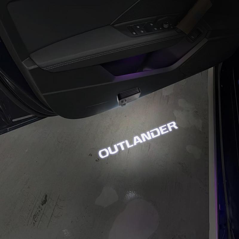 

HD LED For Mitsubishi Outlander Logo Ralli Art EVO ASX Pajero Galant Lancer Car Door Courtesy Light HD Projector Welcome Lamp 1pcs For 1 Door