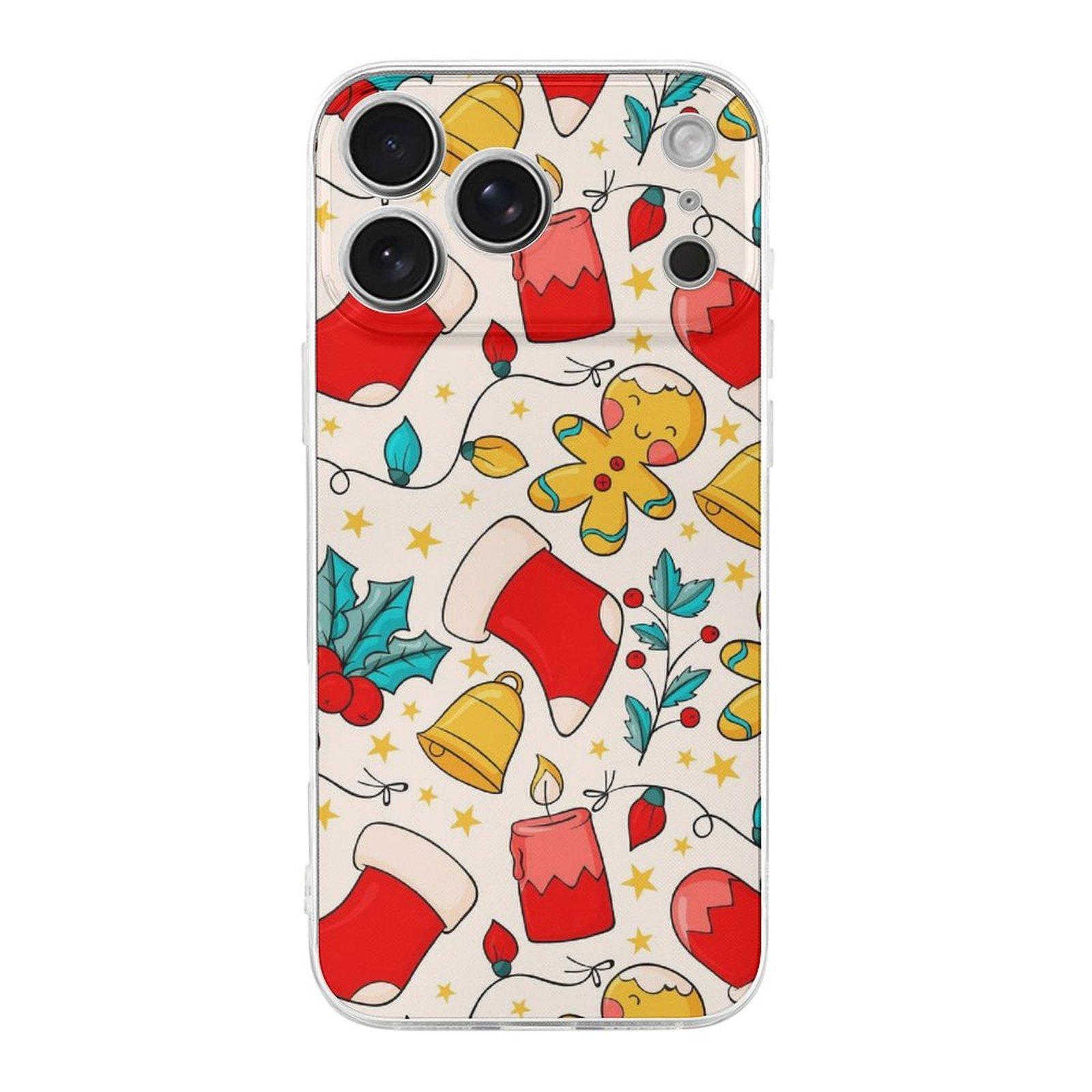 

1 Pack For Iphone 17/17Air/17Pro/17ProMax Flexible Tpu Cover With Shockproof Structure Anti-Scratch Finish And Smooth Slim Form IPHONE-17ProMax