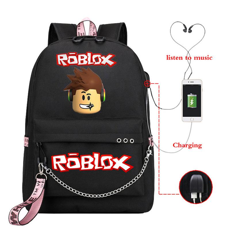 Game Merchandise Campus Schoolbag Chain With Usb Junior High School Students Outdoor Backpack