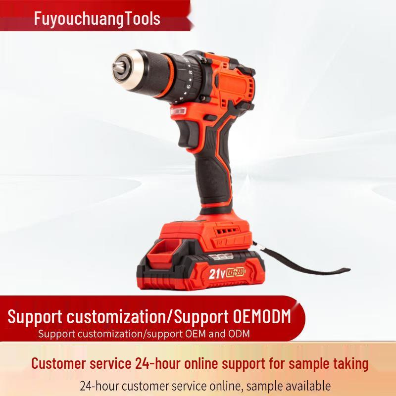 

Безщітковий акумуляторний дриль 21В з набором викруток Bare Tool