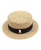 Yunibeosyeolkemiseuteuli Bau Flat Short Panama Hat Gd Raffia Hat