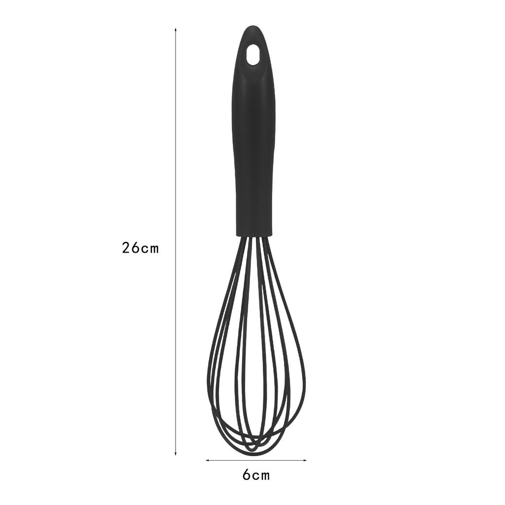 Nonstick Cookware High Heat Easy to Clean Egg Beater, Good Grip Design for Cooking, Whisking, Frothing And Stirring