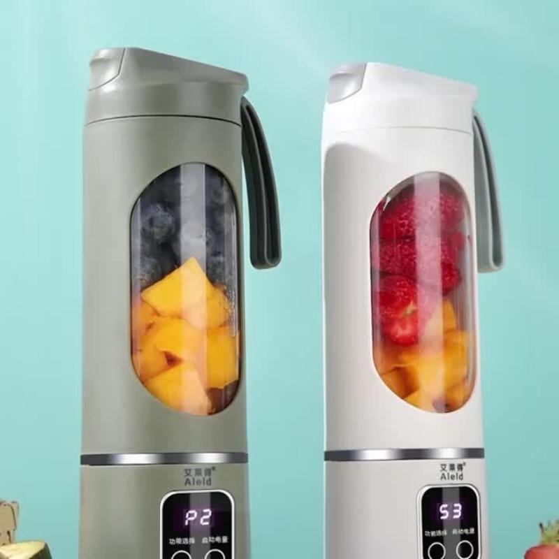 1PC Portable USB Rechargeable Blender & Juicer - Easy to Clean, Suitable for Fruit and Vegetable Drinks, Milkshakes