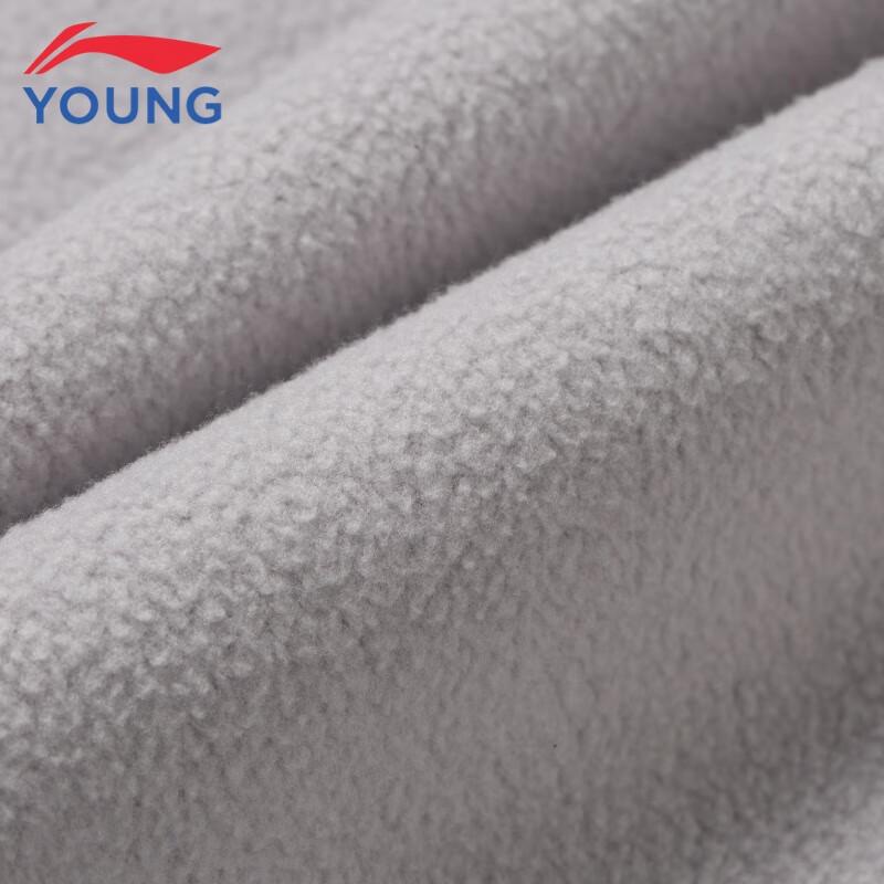 Li-Ning Kids' Fleece-Lined Windproof & Water-Repellent Sports Jacket