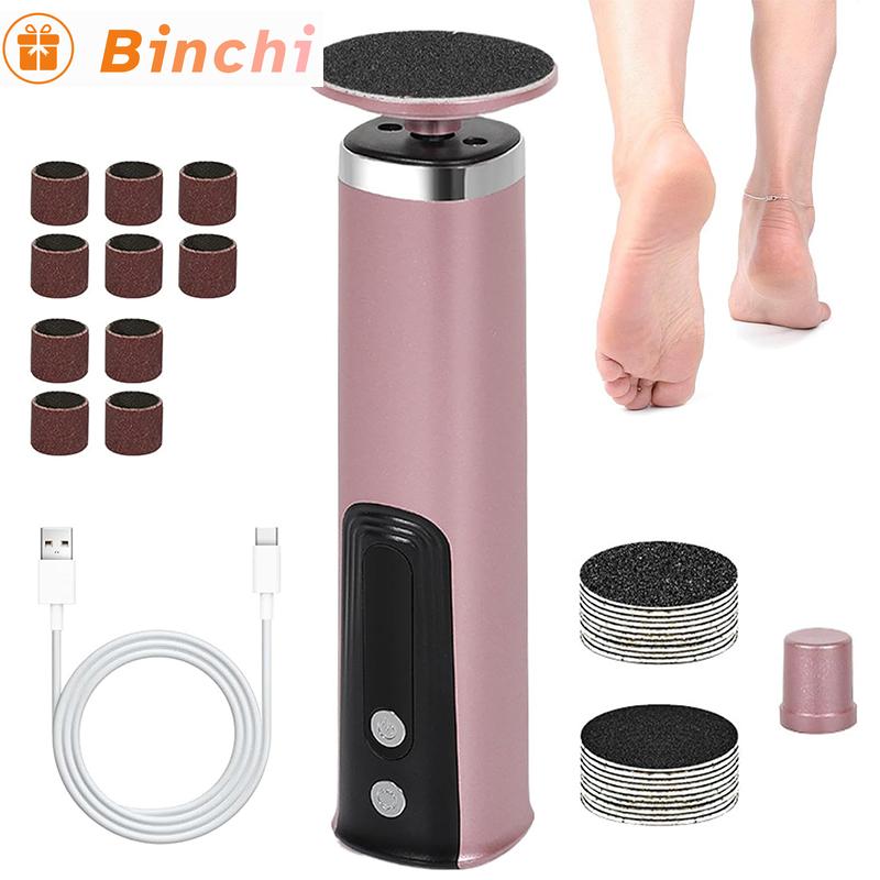 Wireless Electric Foot Callus Remover Machine Rechargeable Pedicure Tool for Dead Skin And Cuticle Removal Replacement Sandpaper