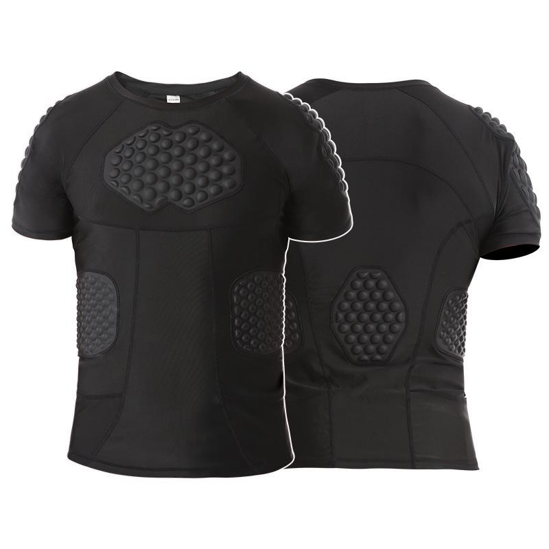 Anti-Collision Rugby Armor: Shoulder & Waist Protection Sports Gear for Football & Basketball