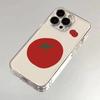 Creative Big Tomato iPhone17Promax Mobile Phone Case Personalized Application Apple 16promax Space Case 15