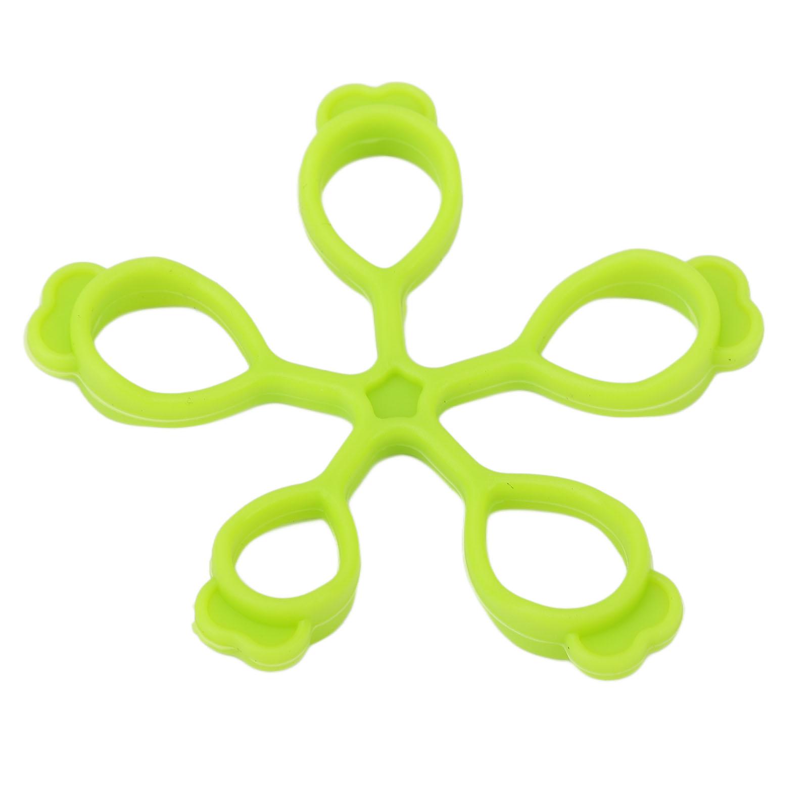 

Силиконовый растяжитель для пальцев в форме цветка, пружинный декомпрессионный усилитель рукоятки для офиса