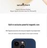 Real Liquid Silicone MagSafe Case for iPhone 13, 14, 15 Pro Max