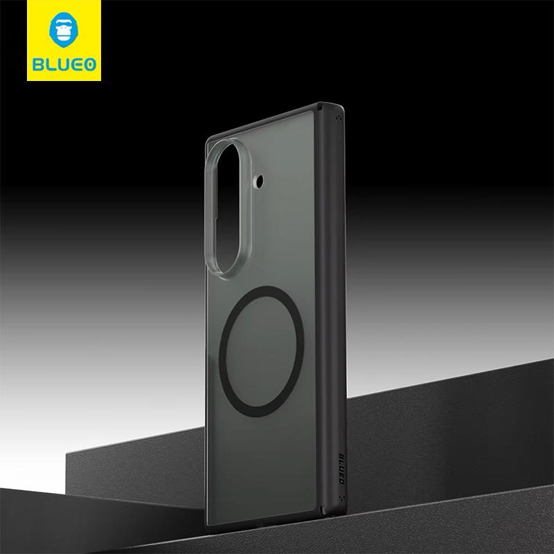 Blueo Hülle für Samsung Z Fold 8 Hülle mit kabelloser Ladefunktion für SAMSUNG Z FOLD 8 ULTRA