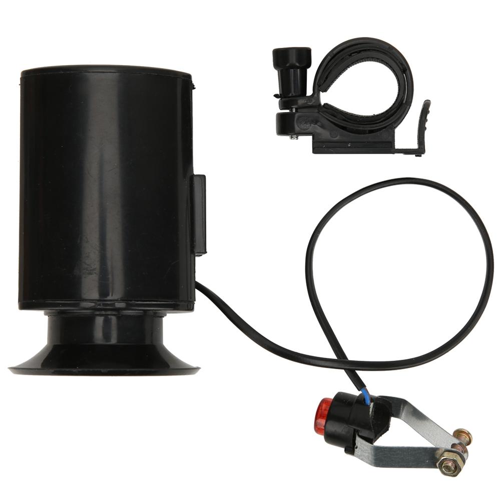 

Bike Bell Horn Loudly Voice 6 Sound Modes Safety Cycling Equipment for Bicycle