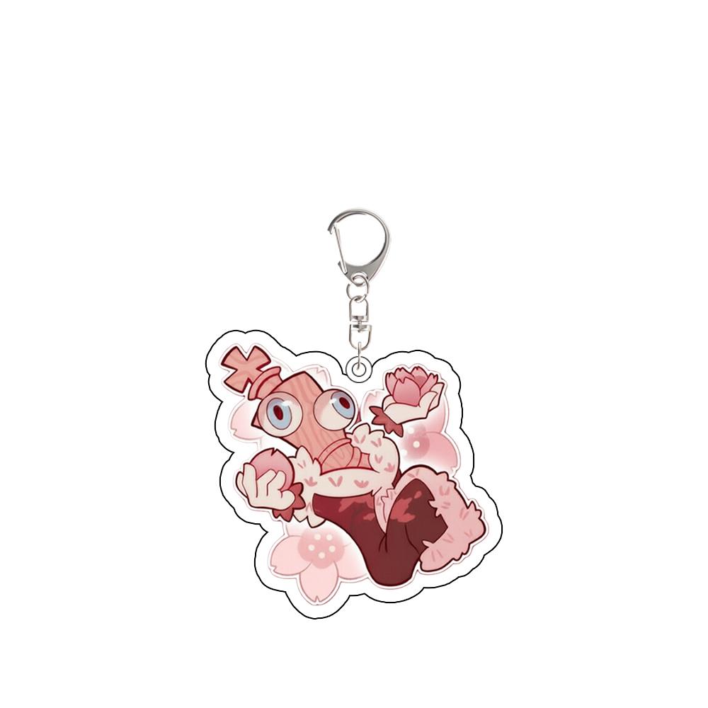 Anime Peripheral Acrylic KeyChain for TADC Pomni Jax Ragatha Gangle Zooble Kinger Exquisite Backpack Accessories Festival Gift