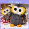 Adorable Plush Owl Doll Soft Stuffed Animal Cushion For Sleeping And Snuggling