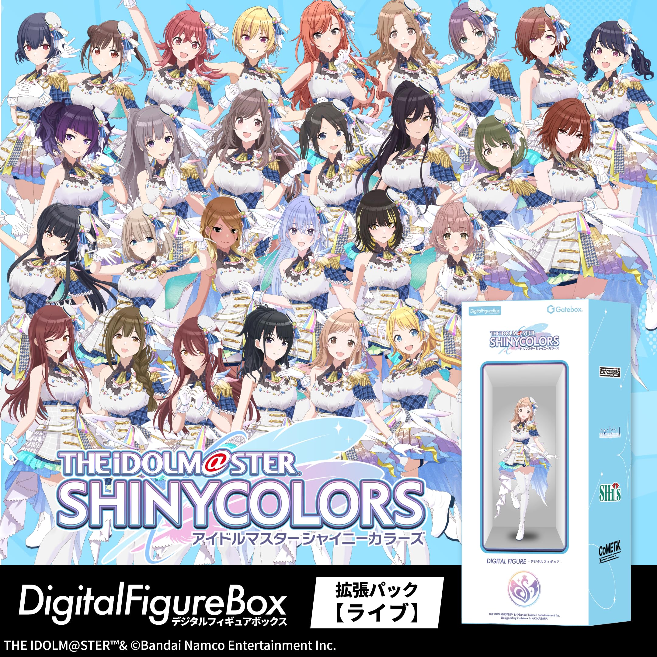 Gatebox Digital Figure Expansion THE Shiny Colors Production Alstroemeria Pack IDOLM@STER [283 Live]