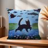 FFlow cute  Movie  Pillow Gifts Home Office Furnishings Bedroom Sofa Car Cushion Cover case xcm