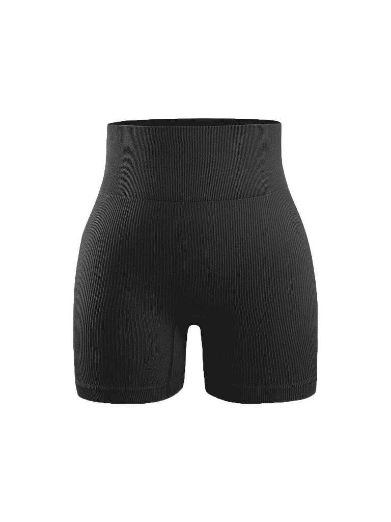 Europäische & Amerikanische Gerippte High-Waist Strick-Yogahosen - Bestseller Nahtlose, Hautfreundliche Fitness-Tights für Herbst & Winter