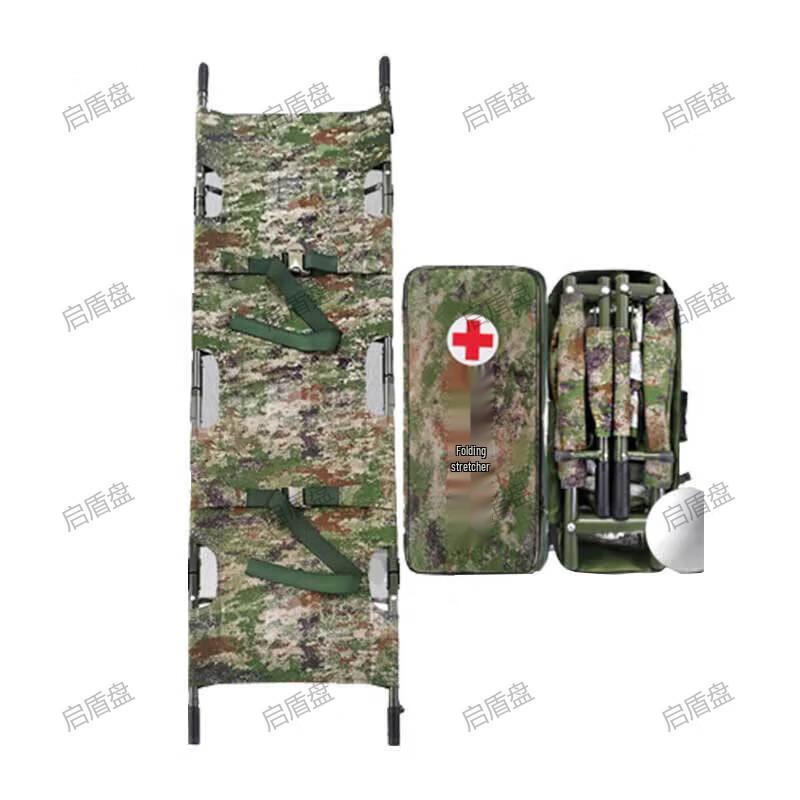 Portable Heavy-Duty Four-Fold Aluminum Stretcher