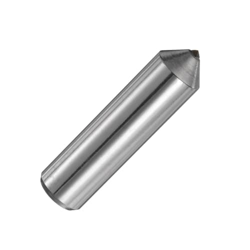 uxcell 5-Piece Diamond Dresser Set, 12mm X 47mm (15/32" X 1-7/8") Single Tapered Point Grinding Wheel Round Pen Welding Diamond Dressing Tool, Silver