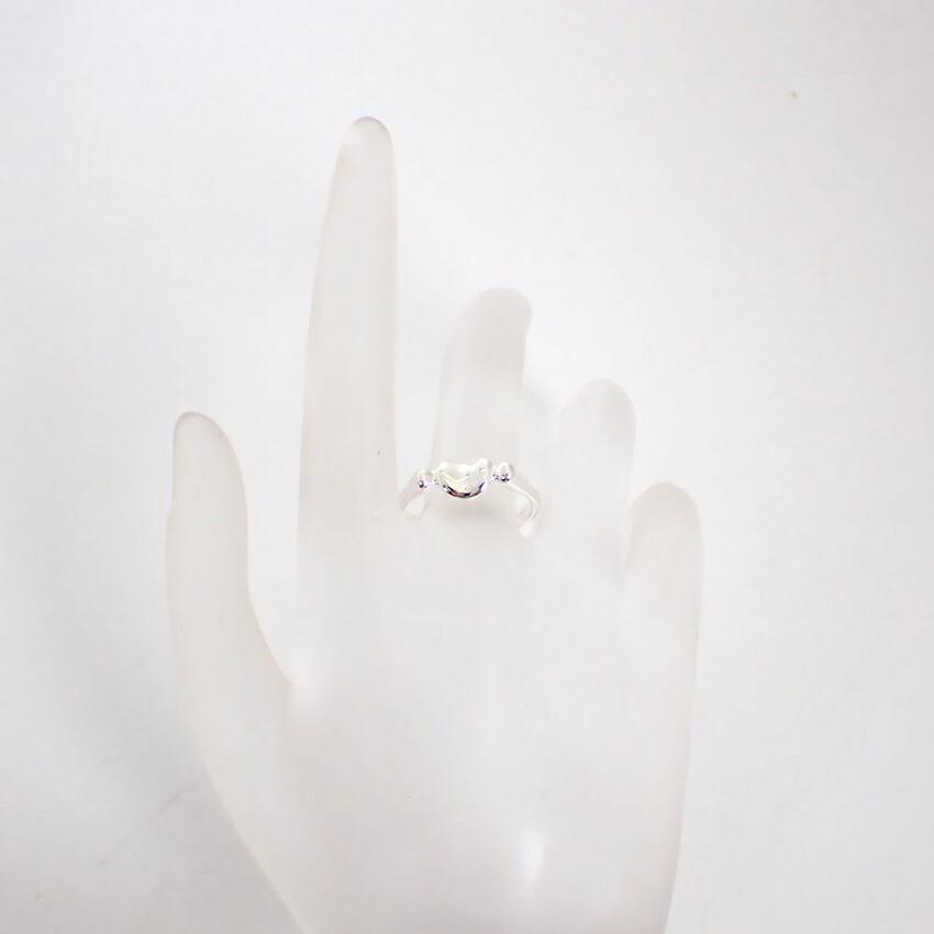 [Used] TIFFANY 925 Bean Ring / Size 13 / J76-62