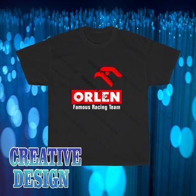 T-shirt Nuova con Logo del Famoso Team di Corse Orlen Divertente Taglia dalla S alla 5XL