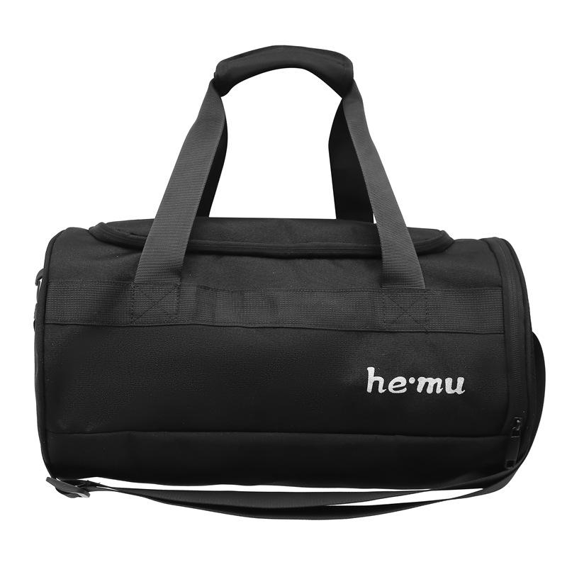 

Large Capacity Fashion Outdoor Sports Training Fitness Luggage Dry and Wet Separation Shoulder Crossbody Travel Bag чорний