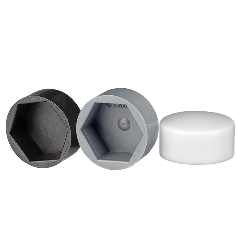 5/10/20Pcs PE Plastic Bolt Nut Cap Cover M4 M5 M6 M8 M10 M12 M14 M16 M18 M20 M24 M27 M30 External Hexagonal Screw Decorative Cap