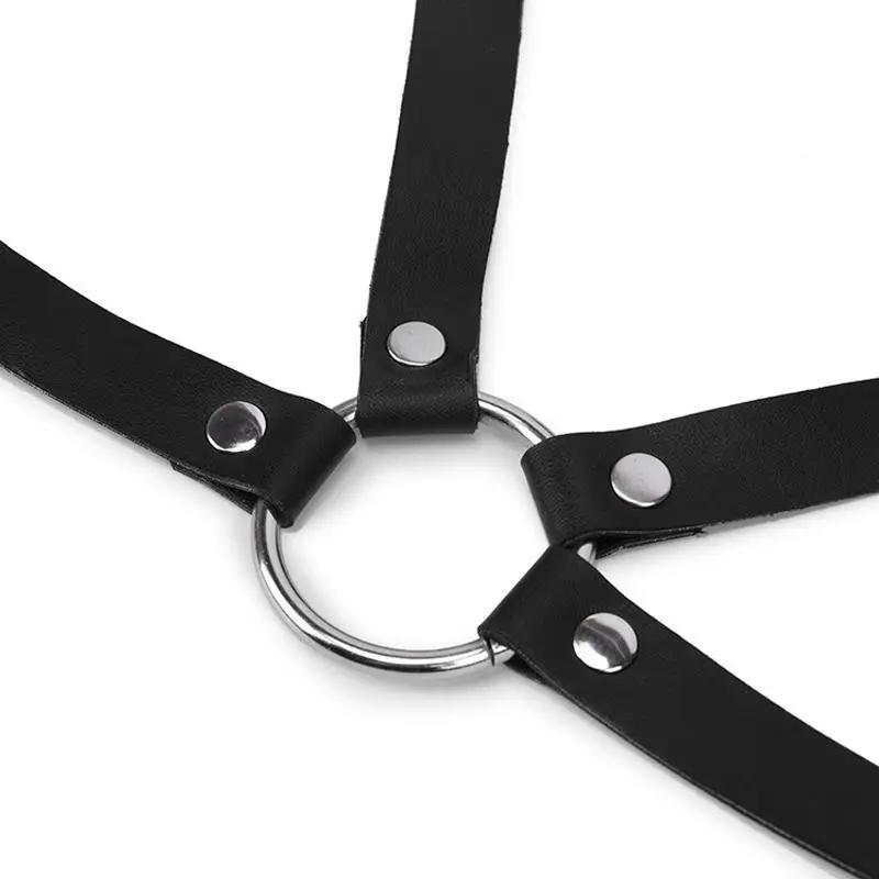 Women's Lingerie Garter Harness Bondage Erotic Sex Toy for Couples PU Leather Strip Club Party Adult Games BDSM