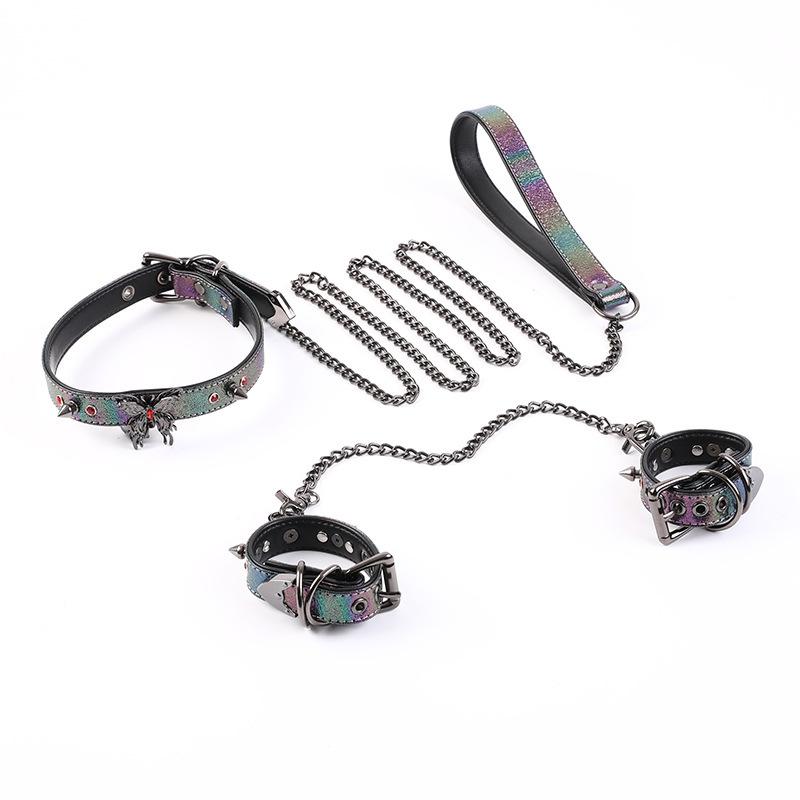 

Женский оптовый универсальный нишевый высококачественный легкий роскошный декоративный ожерелье-чокер в стиле хип-хоп поводок