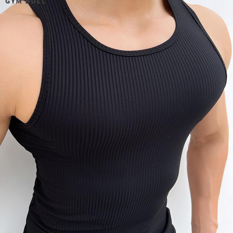 Men's Quick-Dry Tight Sports Tank Top for Fitness & Training