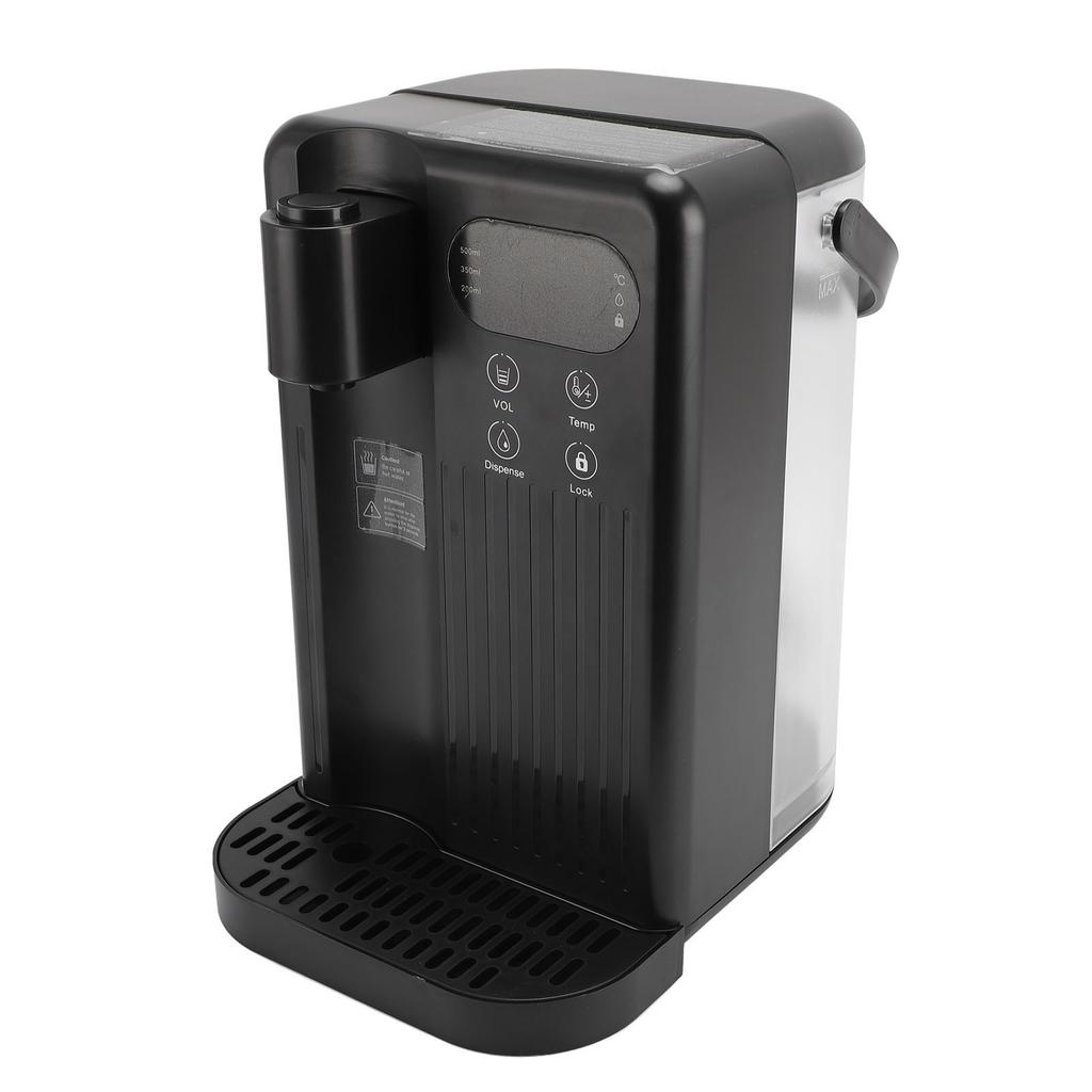 Hot Water Dispenser with Child Lock   12 Temperature Fast Hting Antislip Water Boiler Warmer for Table Top 3L