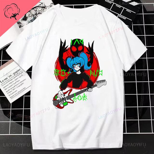 Unisex Cotton Tshirt Sally Face Printed Tshirt Women Funny Short Sleeve Tshirt Summer Fashion Casual Shortsleeve Outdoor Tops