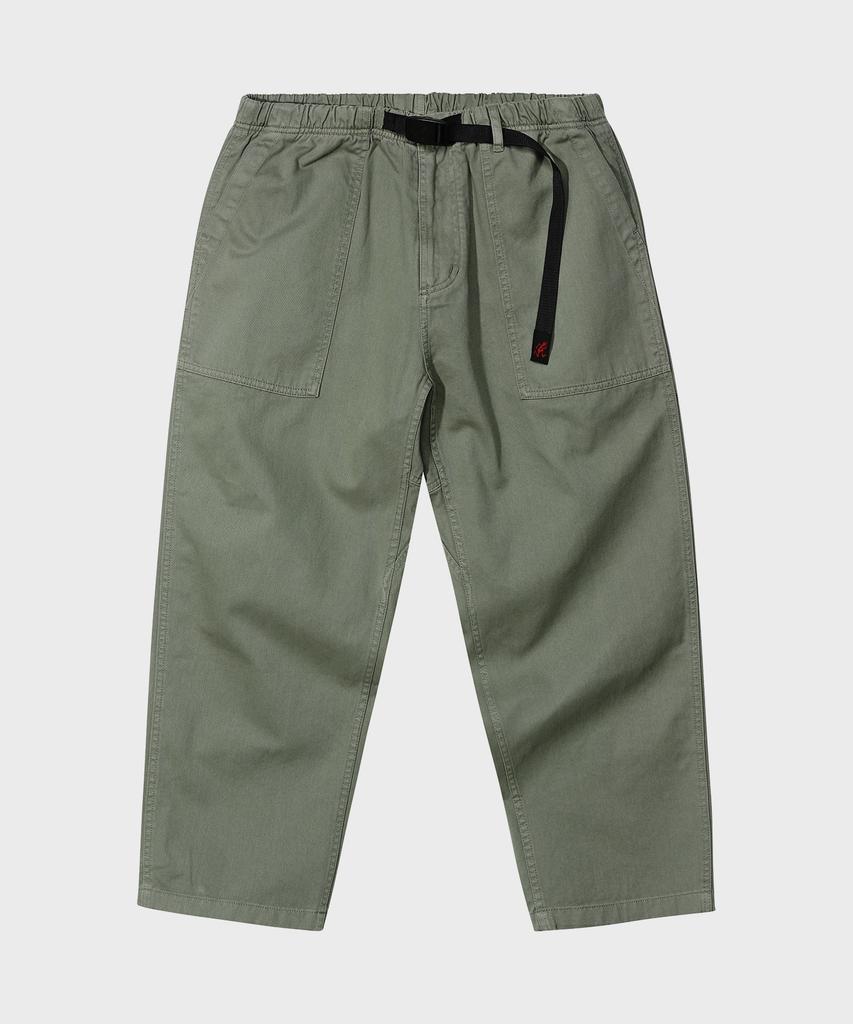 Geulamichi Loose Tapered Pants Khaki Grey