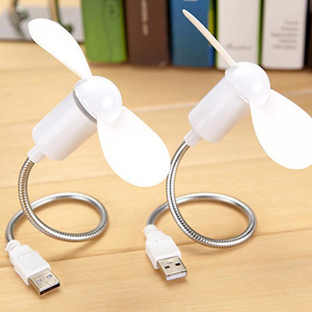 Serpentine Curved Fan Silent Soft Leaf Fan USB Interface Electric Fan