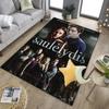 vampire Saga Characters Office Rug Chair Mat, Game Carpet, Suitable for Front Door, Bedroom, Living Room, Desk, Holiday Gift