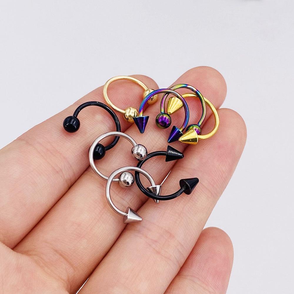 European & American CBR Titanium Steel Nose & Ear Cartilage Ring