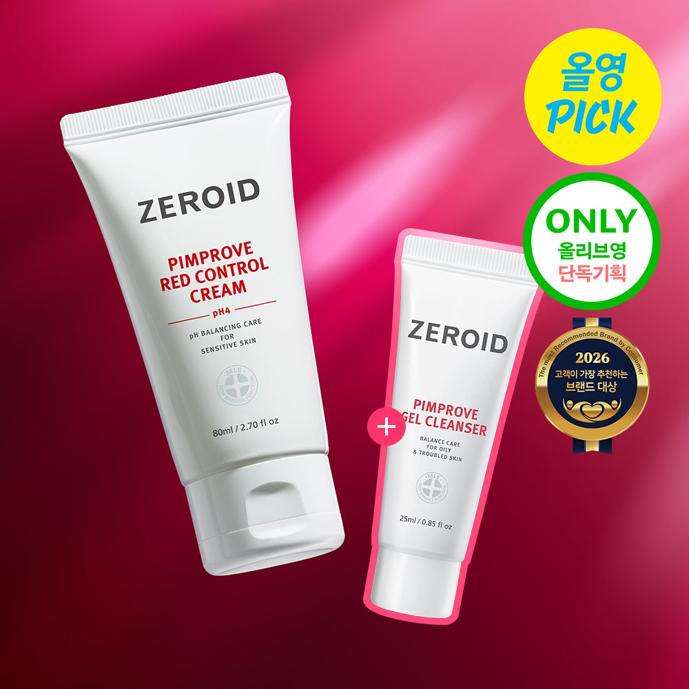 ZEROID Pimprobe Red Control Cream pH4 80ml (+25ml)