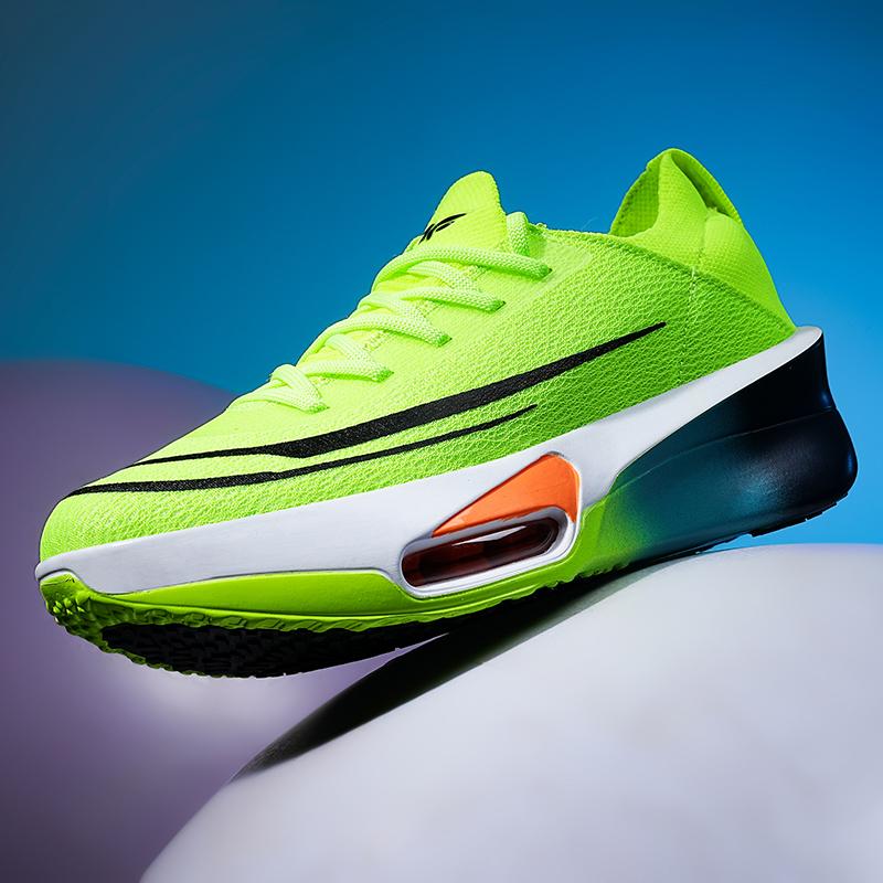 

2025 air-cushioned shock-absorbing casual sports shoes, cross-country running shoes for men and women, lightweight golf shoes 36 білий