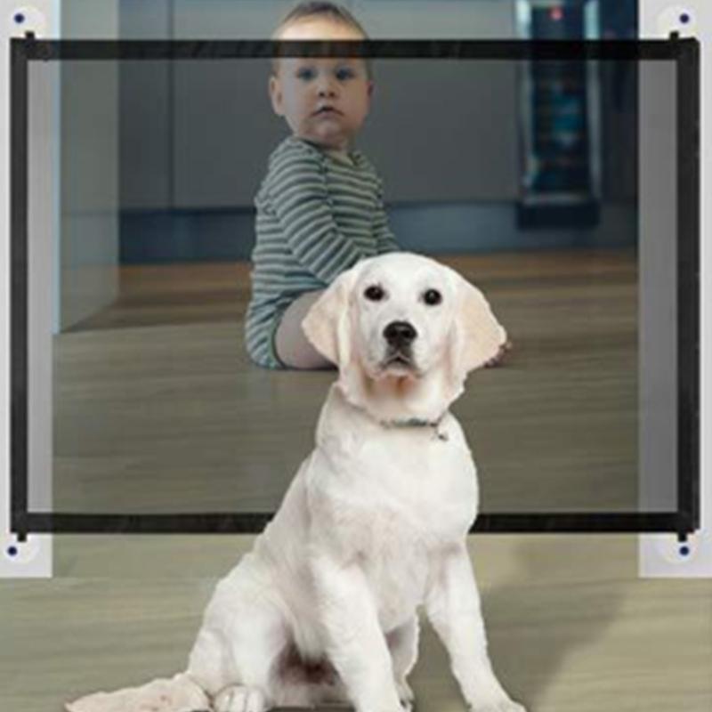 Dětský plot, Skládací drátěný plot, Izolační plot pro domácí mazlíčky, Balkónové dveře, Izolační síť pro děti