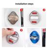 4PCS Car Door Lock Cover Stainless Steel Protection Accessories for Honda CR-V STEPWGN Civic Accord City Envix ODYSSEY VEZEL Fit