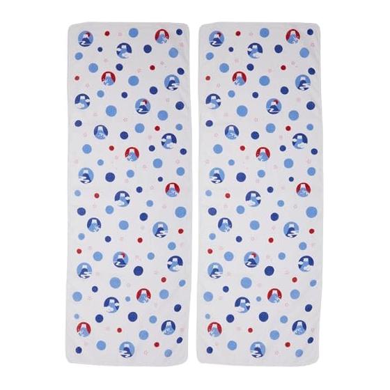 YamamotoJin Fukukoi Fluffy Double Gauze Tenugui Towel, Mt. Fuji, Approx. 32x89cm