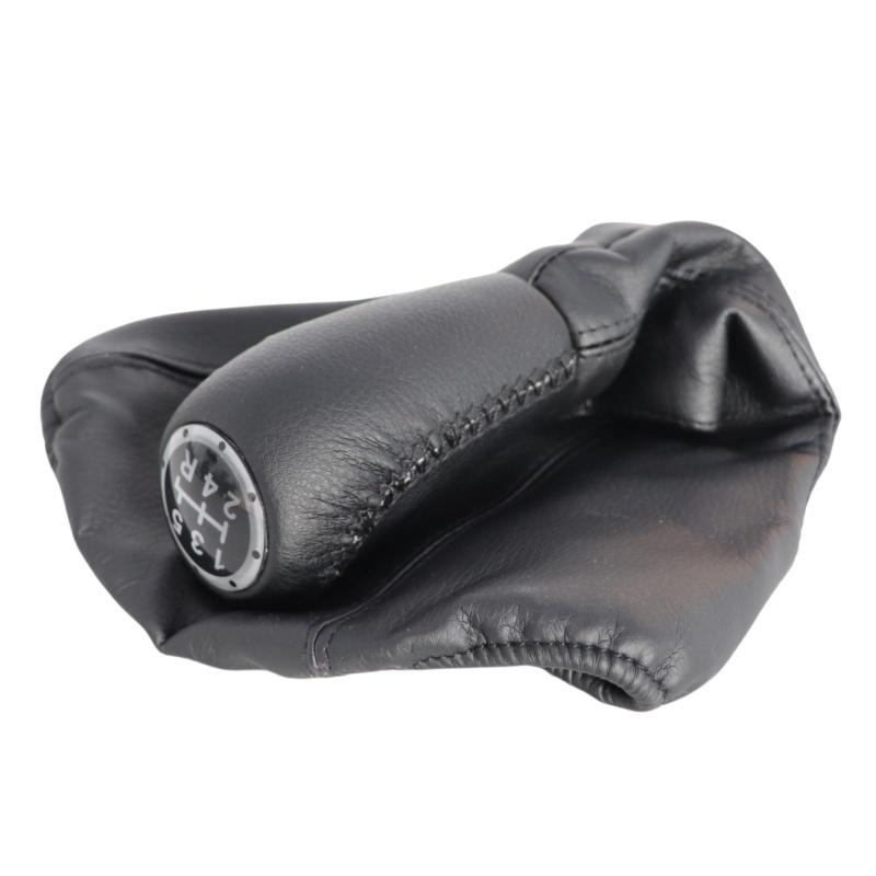 For FIAT PUNTO 188 MK2 Transmission Gear Shift Knob Head Lever Shifter Leather Gaiter Boot Case Collar Car Styling Accessories