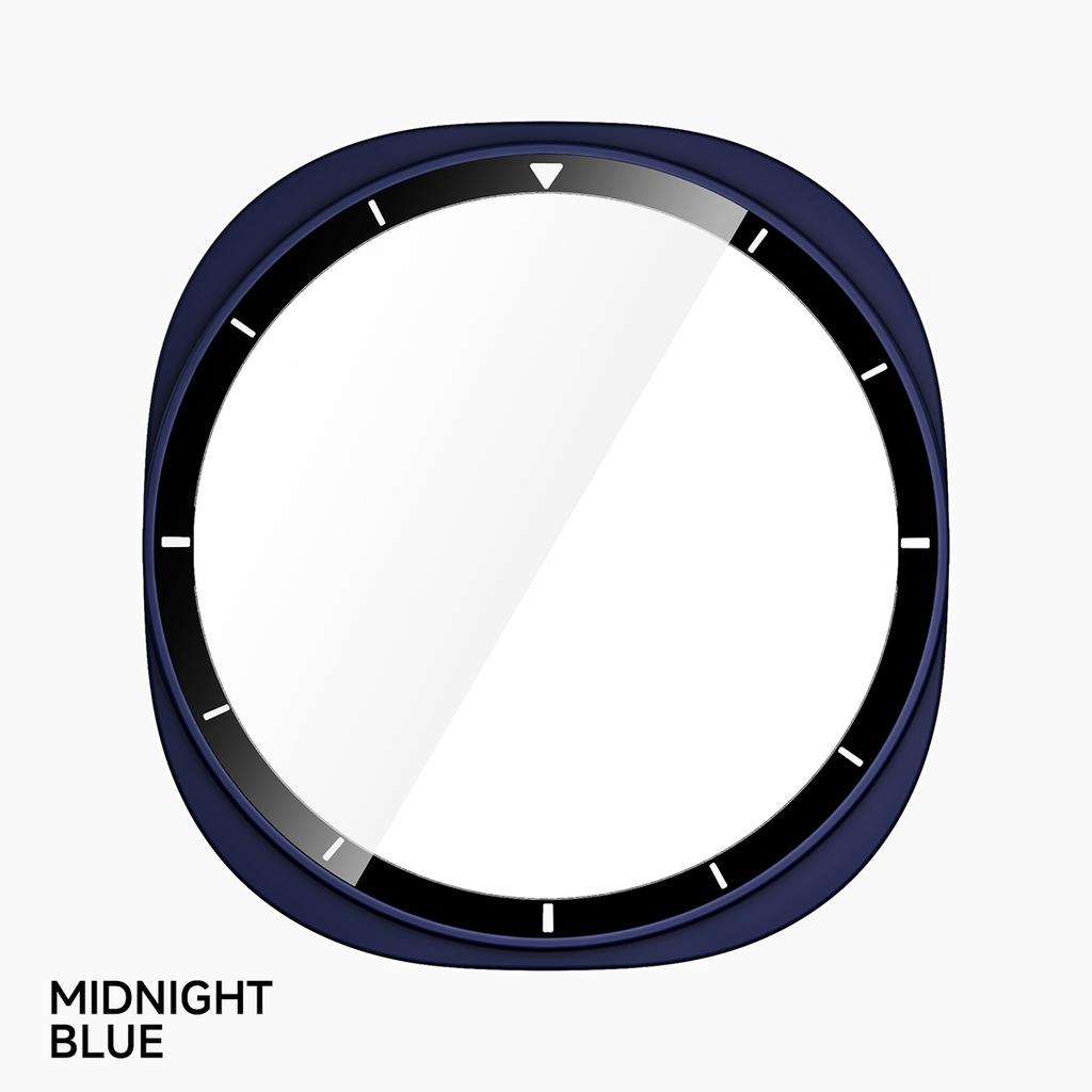 Tempered Glass+ PC Cover for Samsung Galaxy Watch 8 44mm 40mm All Coverage Protective Bumper Case for Galaxy Watch 8 Accessories