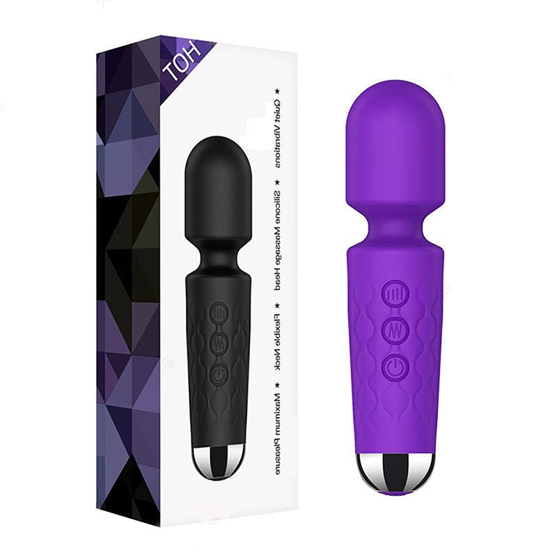 Av Vibrator Strong Magic Wand Waterproof Massager Clitoris Stimulator Sex Toys G Spot Usb Rechargeable Adult Female Sex Product
