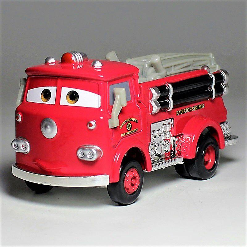 Disney Cars Red Fire Truck Develop Motor Skills Hand-eye Coordination In Kids Age 3 And Up