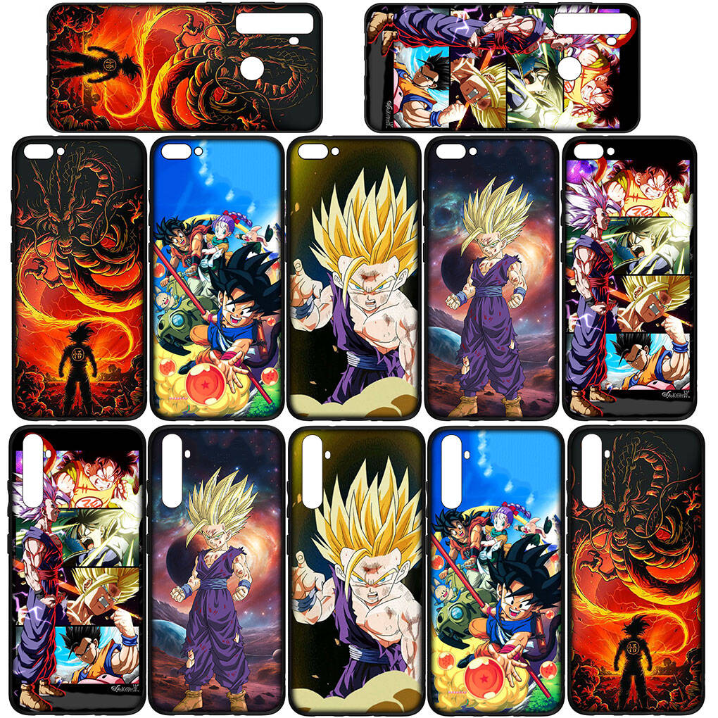 Phone Case for iPhone 17 15 16 Plus Redmi Note 14 12 11 13 Pro Max Huawei P30 P20 Lite OPPO A60 A40 A80 A54 Funda Dragon Son Gohan Gokus Ball Z Cover