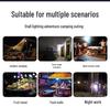 Rechargeable Super Bright Magnetic Outdoor Stall & Camping UFO Light with Long Battery Life
