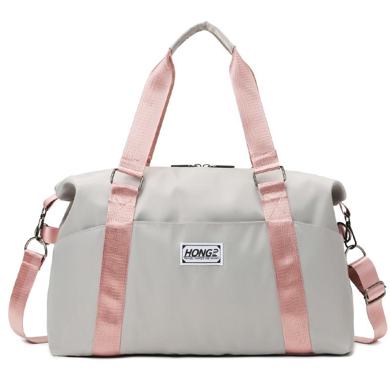 Portable fitness bag Women's wet and dry separation travel bag Lightweight men's large-capacity short-distance travel luggage storage bag