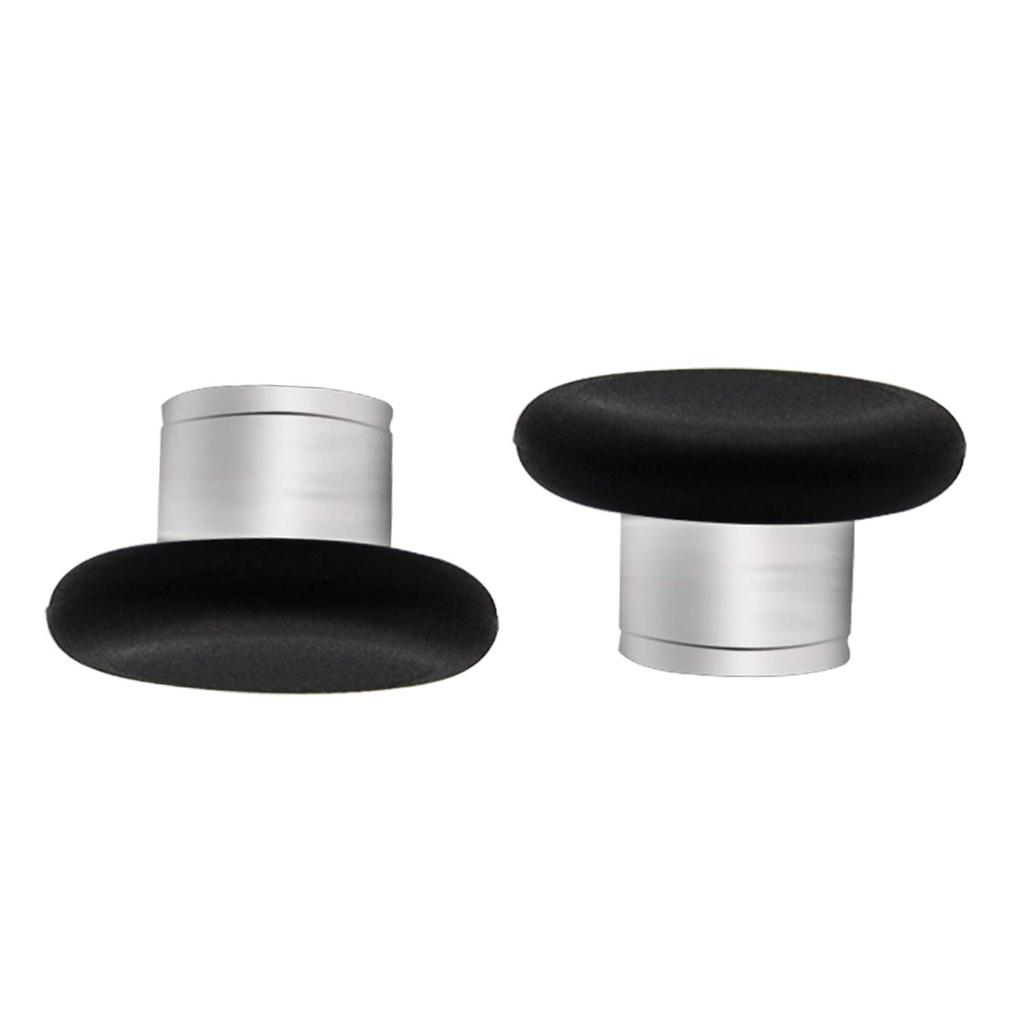 EASEGMER 6-in-1 Swap Thumbstick Replacement Magnetic Joystick for Xbox One Elite Series 2 Controller (Black)